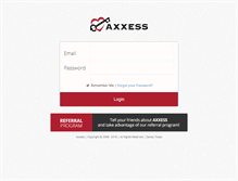 Tablet Screenshot of md.axxessweb.com